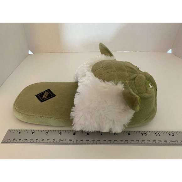 Star Wars 3D Yoda Plush Character Slippers Licensed‎ Lucas Bioworld Slip-Ons - Picture 10 of 13